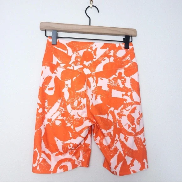 ☀️3/$20 Nike Women's Orange Bike Shorts - Picture 8 of 11